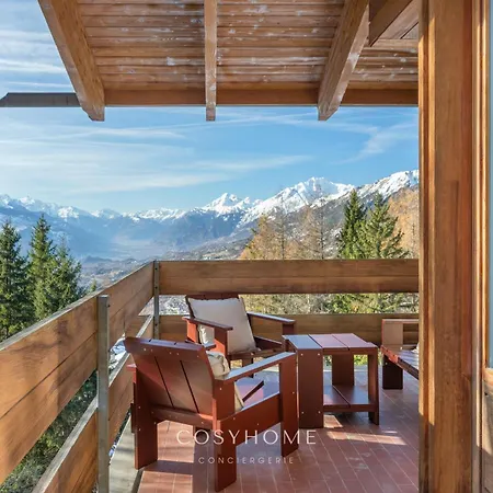Апартаменты Le Balcon Des Alpes L Modernist L Cosyhome Кран-Монтана