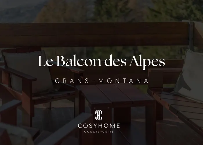 Le Balcon Des Alpes L Modernist L Cosyhome * Crans-Montana