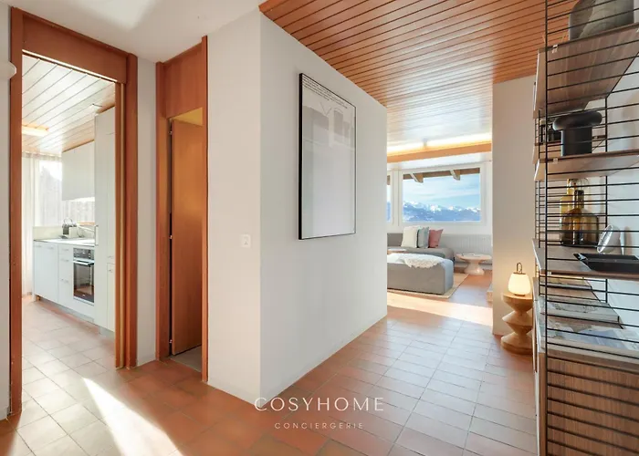 Le Balcon Des Alpes L Modernist L Cosyhome Crans-Montana