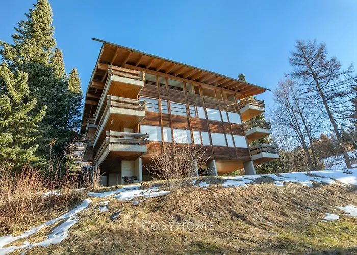 Lägenhet Le Balcon Des Alpes L Modernist L Cosyhome Crans-Montana