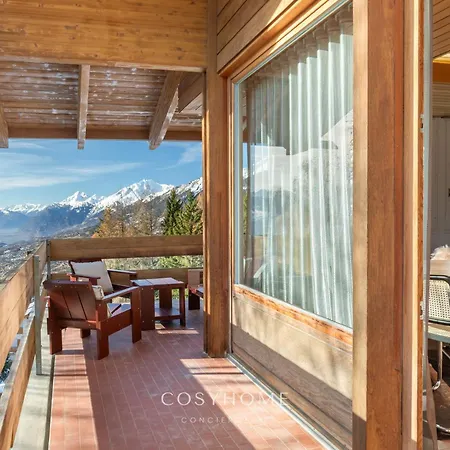 Le Balcon Des Alpes L Modernist L Cosyhome Apartament Crans-Montana